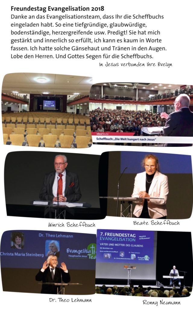 Freundestag Evangelisation 2018