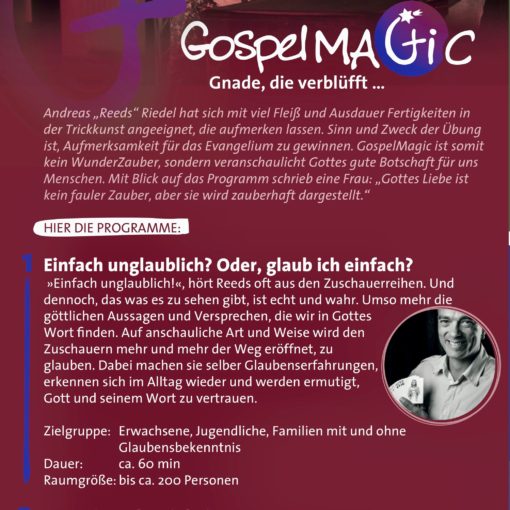 Gospel Magic mit Andreas Riedel