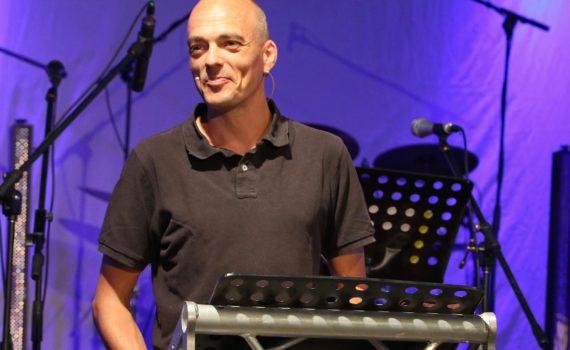 Andreas Riedel on stage