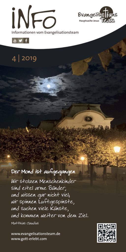 Cover INFO-Rundbrief 4/2019