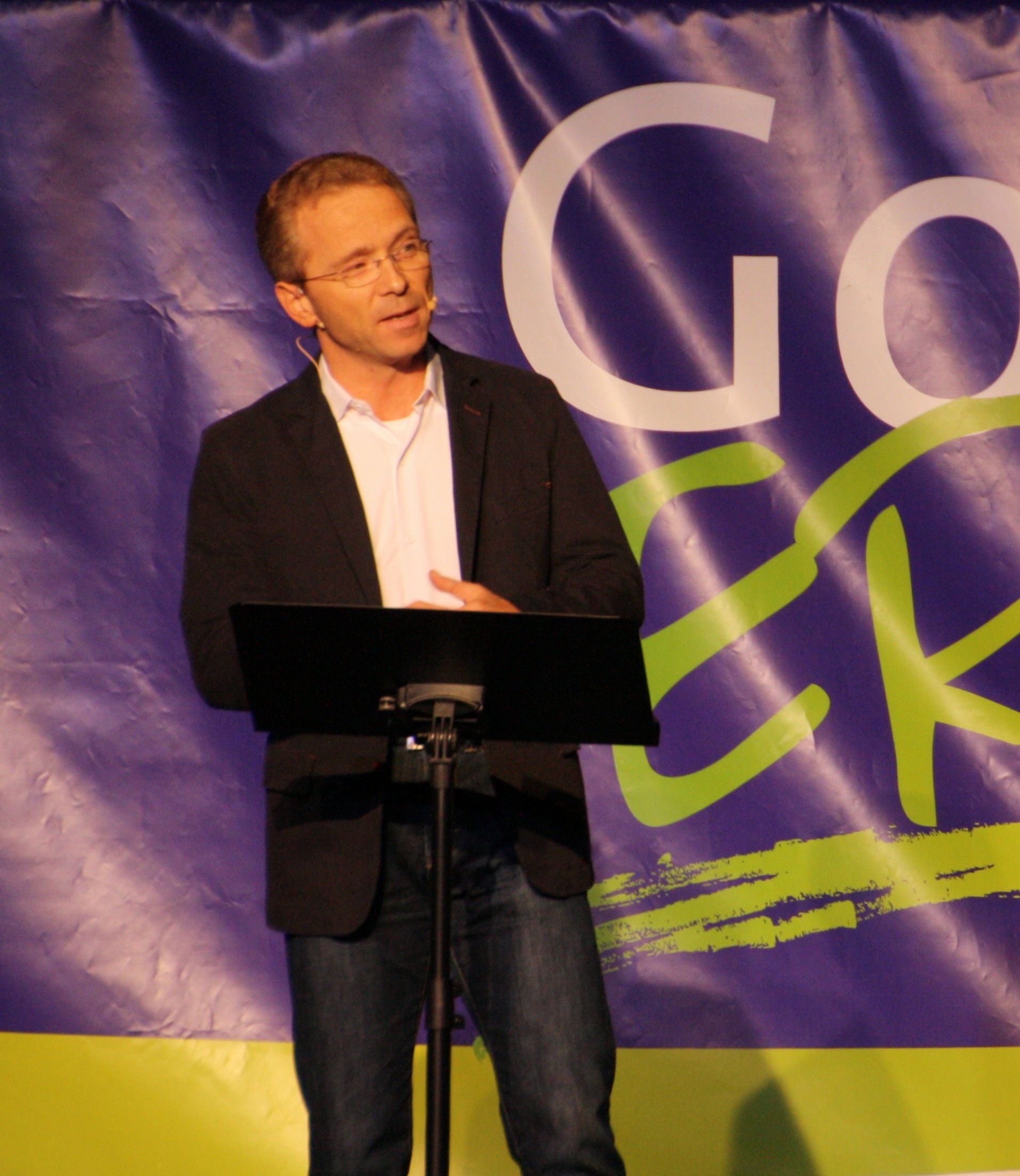 Guntram Wurst hält Vortrag bei Gott ERlebt-Veranstaltung