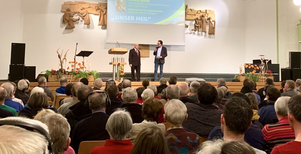 Chemnitzer Bibelseminar 2020: Lutz Scheufler interviewt Altlandesbischof Gerhard Maier