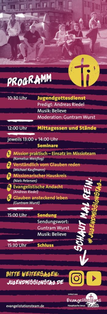 Jugendmissionstag 3 Flyer Jugendmissionstag 2020 Seite 2