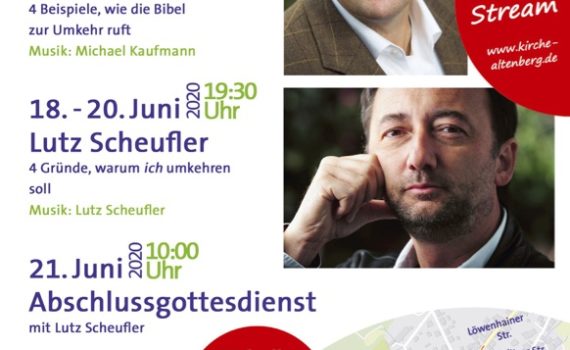Plakat Gott ERlebt-Zelttage in Geising 14. bis 21 Juni 2020