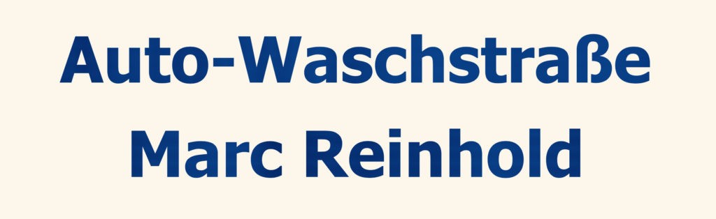 Logo Autowaschstraße Marc Reinhold