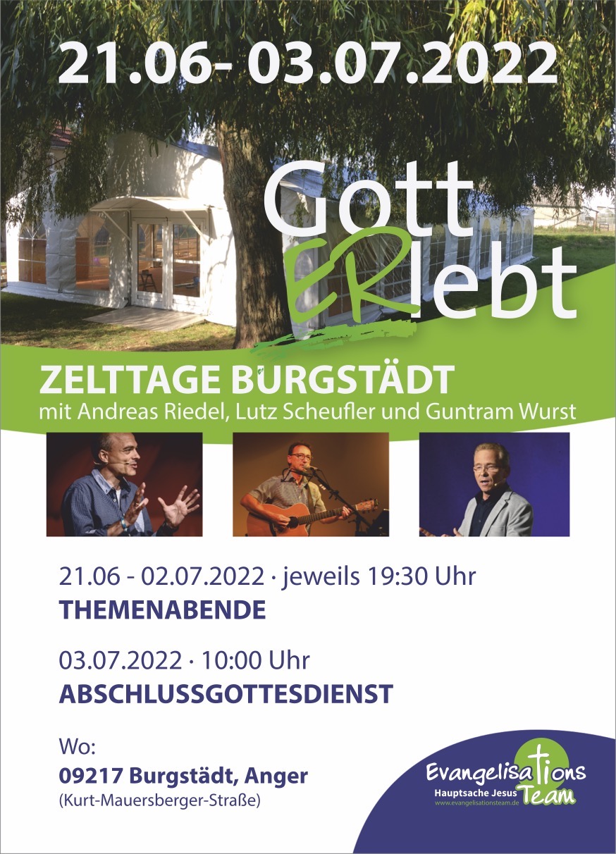 Zelttage Burgstädt 21.06. bis 03.07.2022