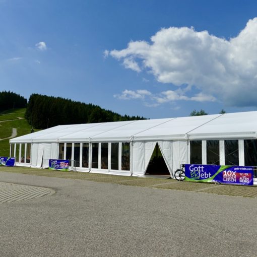 neues modulares Großzelt