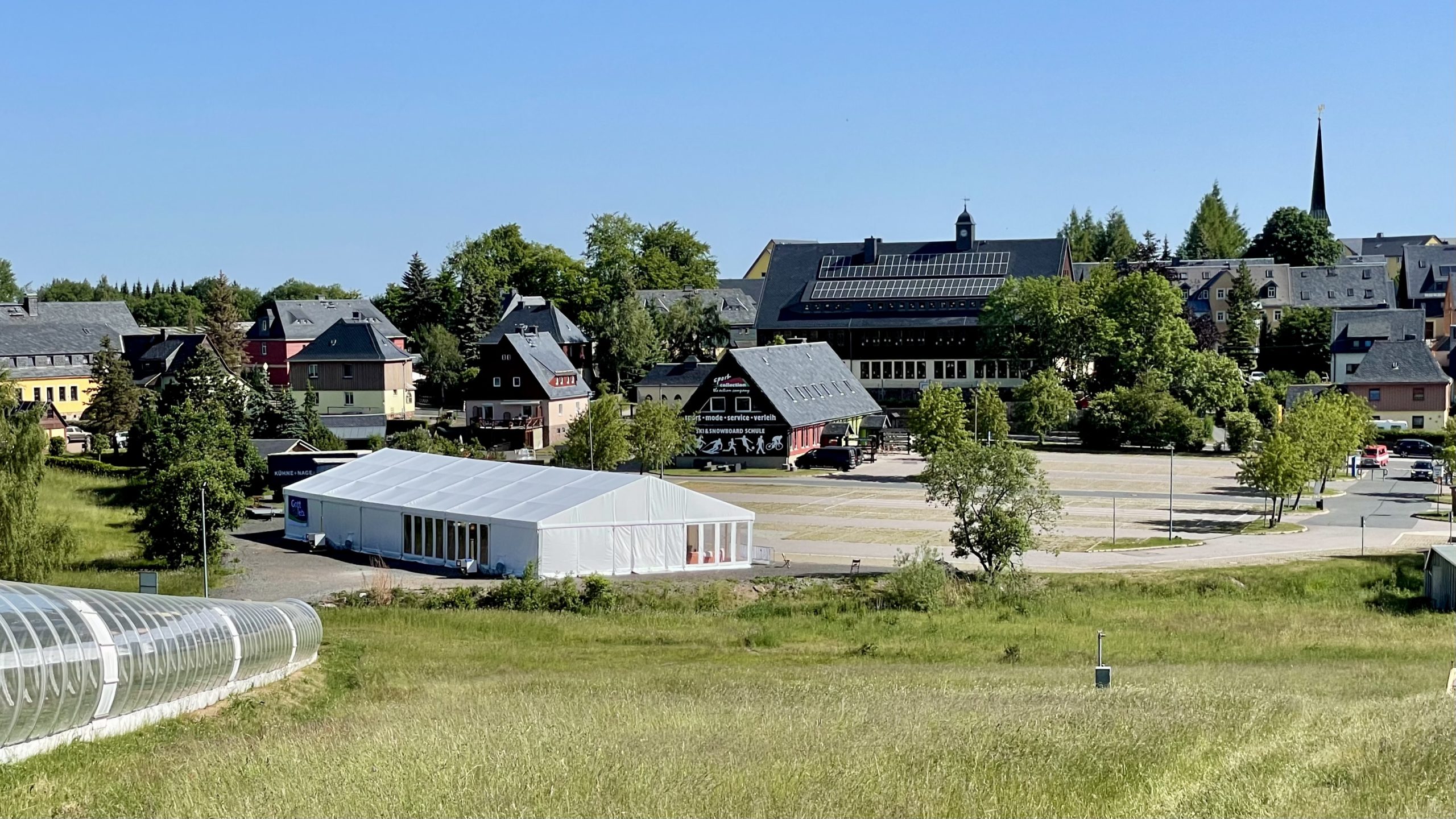 neues modulares Großzelt