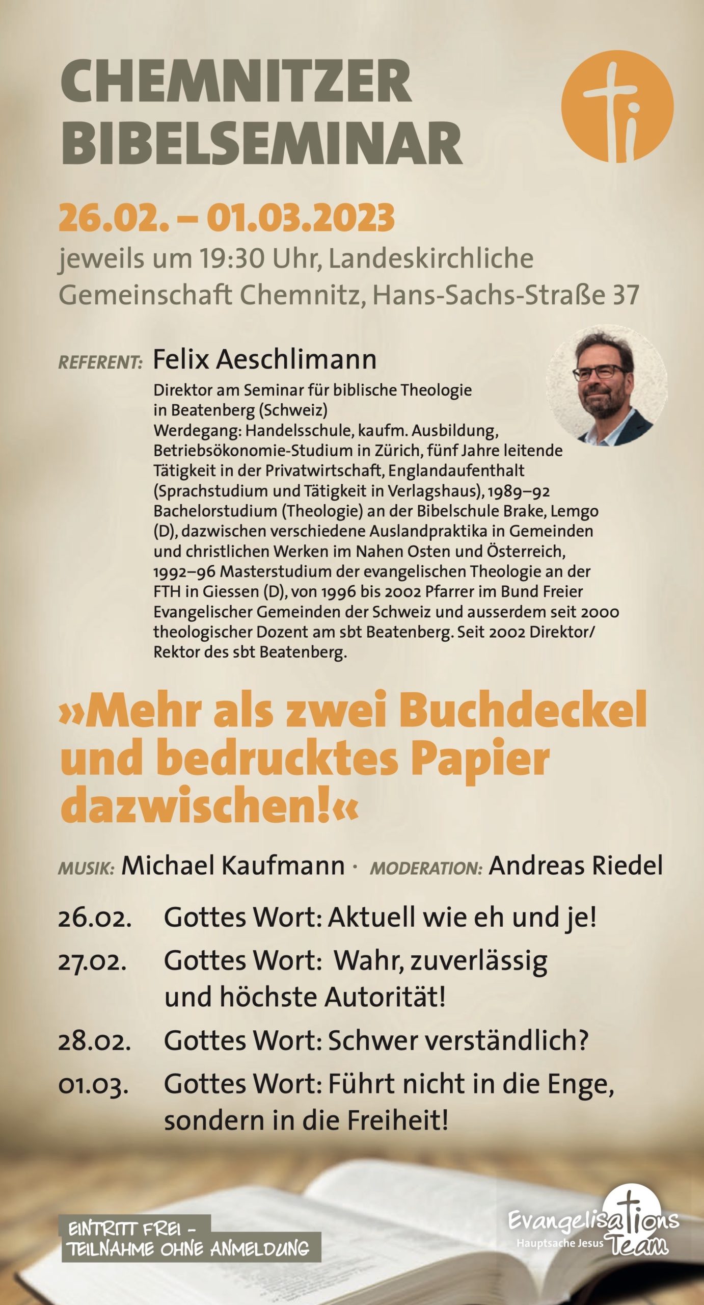 CHEMNITZER BIBELSEMINAR 5