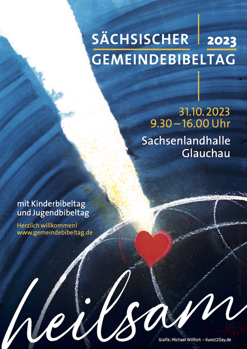 Banner Sächsischer Gemeindebibeltag am 31. Oktober 2023 in Glauchau