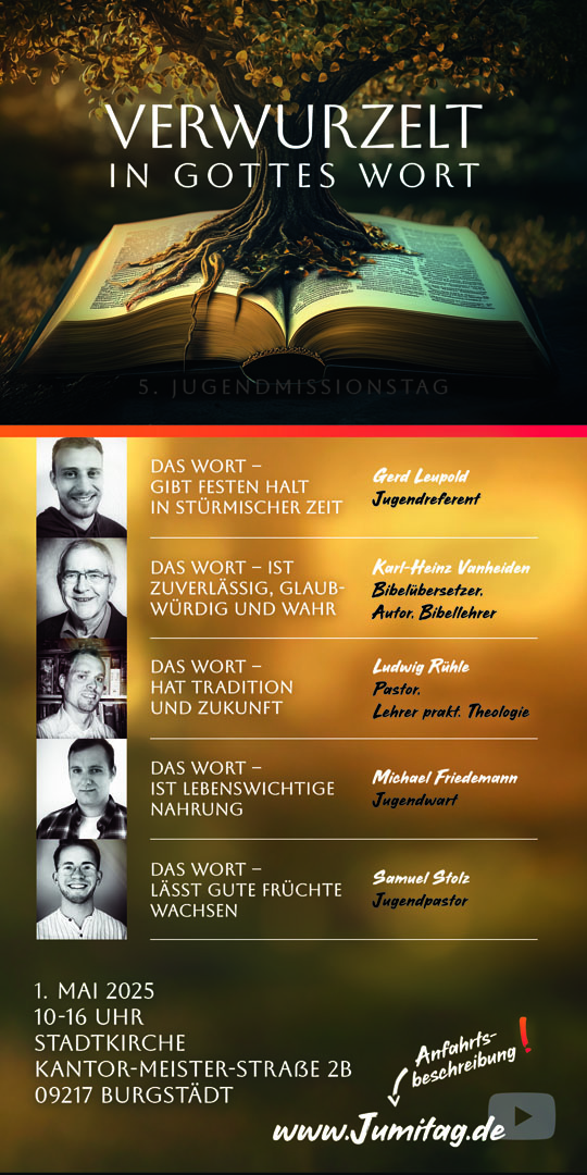 Flyer Rückseite 5. Jugendmissionstag am 1. Mai 2025 in Burgstädt