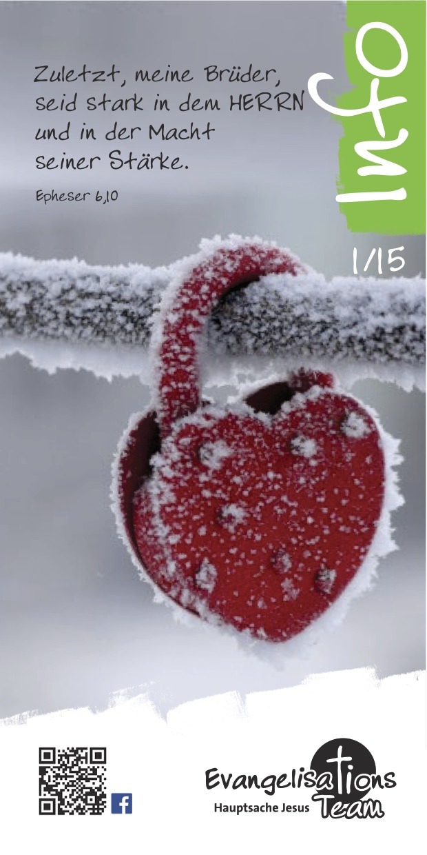 Cover Rundbrief INFO 1/2015