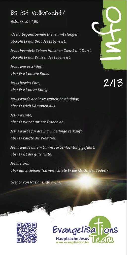 Cover Rundbrief INFO 2/2013