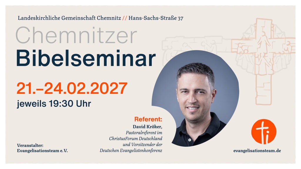 Banner Ankündigung Chemnitzer Bibelseminar 2027
